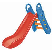 KINDERRUTSCHE Blau, Gelb, Rot  - Blau/Gelb, Basics, Kunststoff (164/73/116cm) - BIG