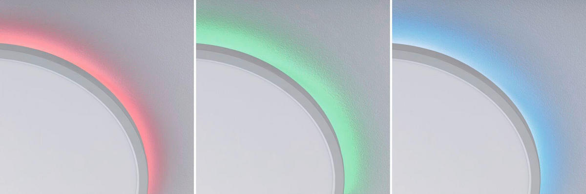 LED-DECKENLEUCHTE Atria Shine 29,0/2,5 cm   - Weiß, Basics, Kunststoff (29,0/2,5cm) - Paulmann
