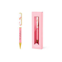 KUGELSCHREIBER Metall Hellgrün  - Hellgrün, Basics, Metall (4,6/16,5/2cm)