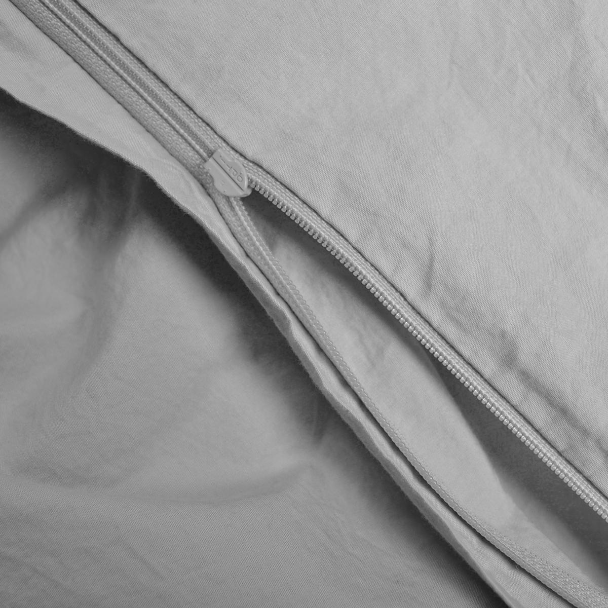 KISSENBEZUG EASY 40/80 cm  - Hellgrau, Basics, Naturmaterialien/Textil (40/80cm) - Zoeppritz