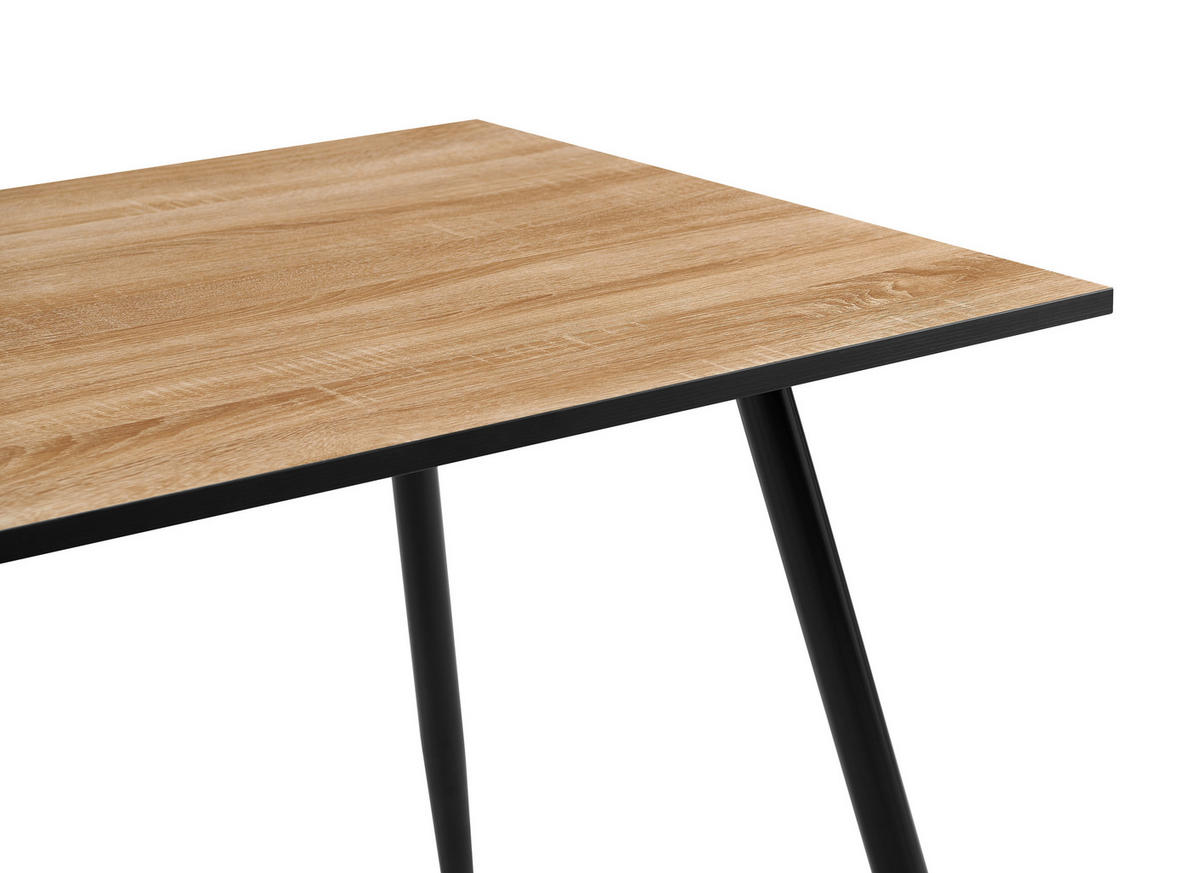 TISCHGRUPPE Grau, Sonoma Eiche  - Grau/Sonoma Eiche, Design, Holz/Textil (44/86/53cm) - Boxxx