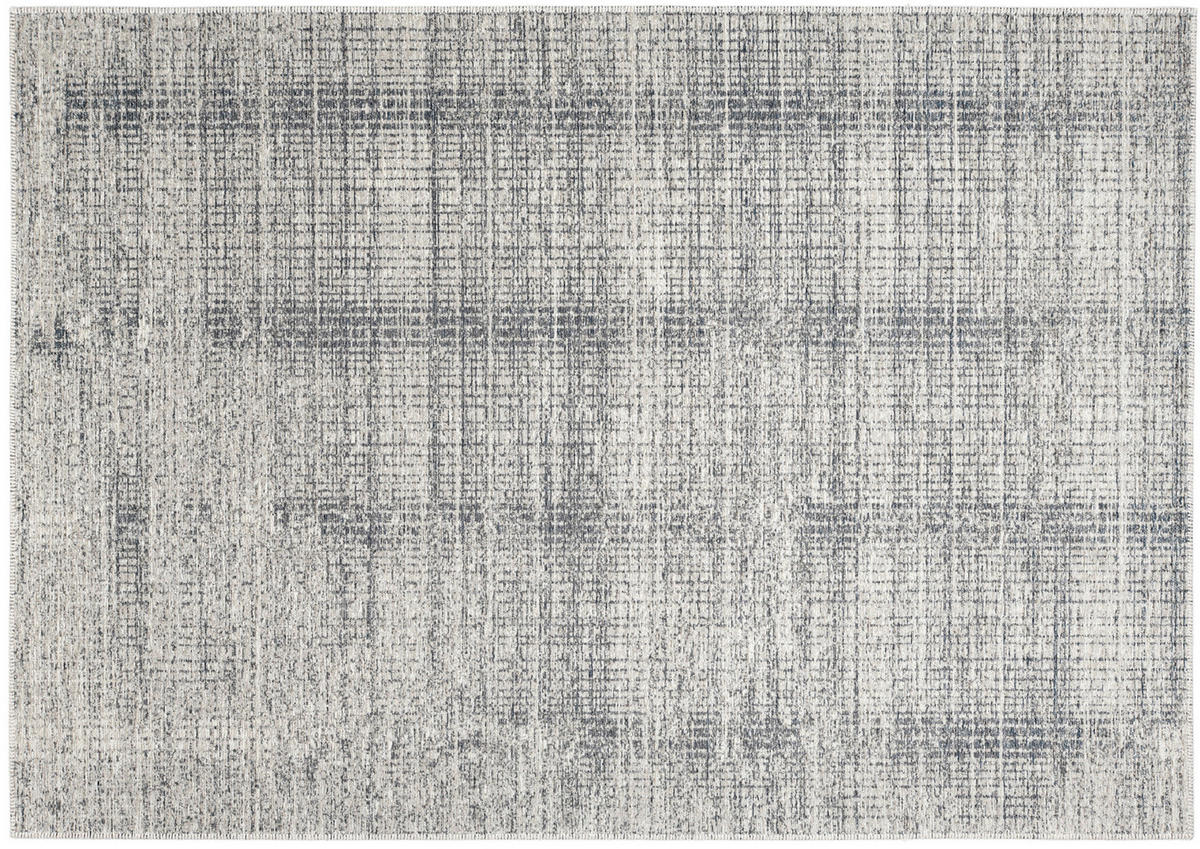 FLACHWEBETEPPICH 246/300 cm PLAINS Blau, Grau  - Blau/Grau, Design, Textil (246/300cm) - Musterring