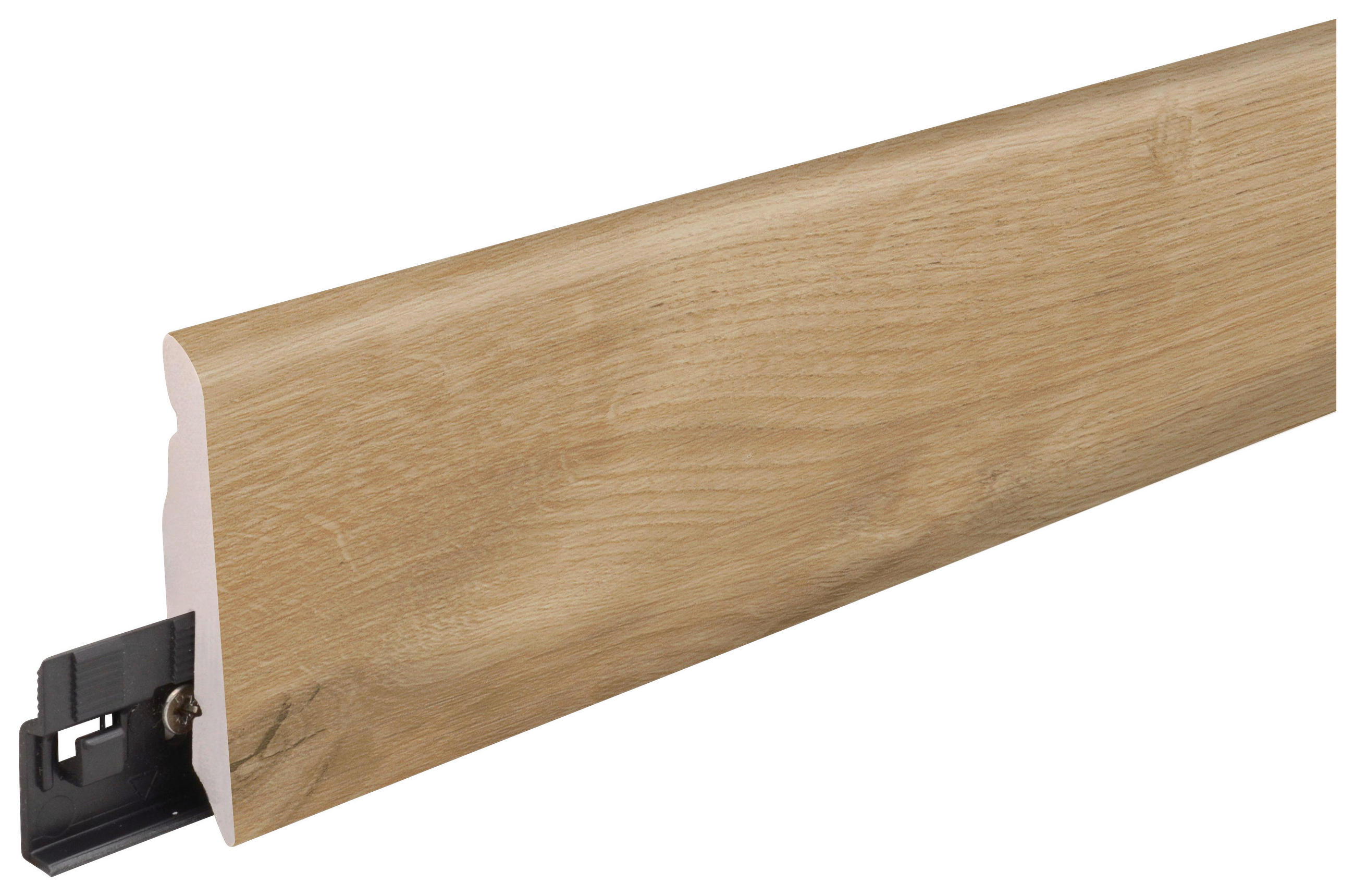 PODSTAVCOVÁ LIŠTA  (za kus)  světle hnědá - světle hnědá, Basics, plast (240/5.8/1.2cm)
