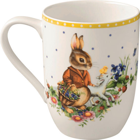 LONČEK ZA KAVO         - večbarvno, Basics, keramika (11,50/7,90/10,30cm) - Villeroy & Boch