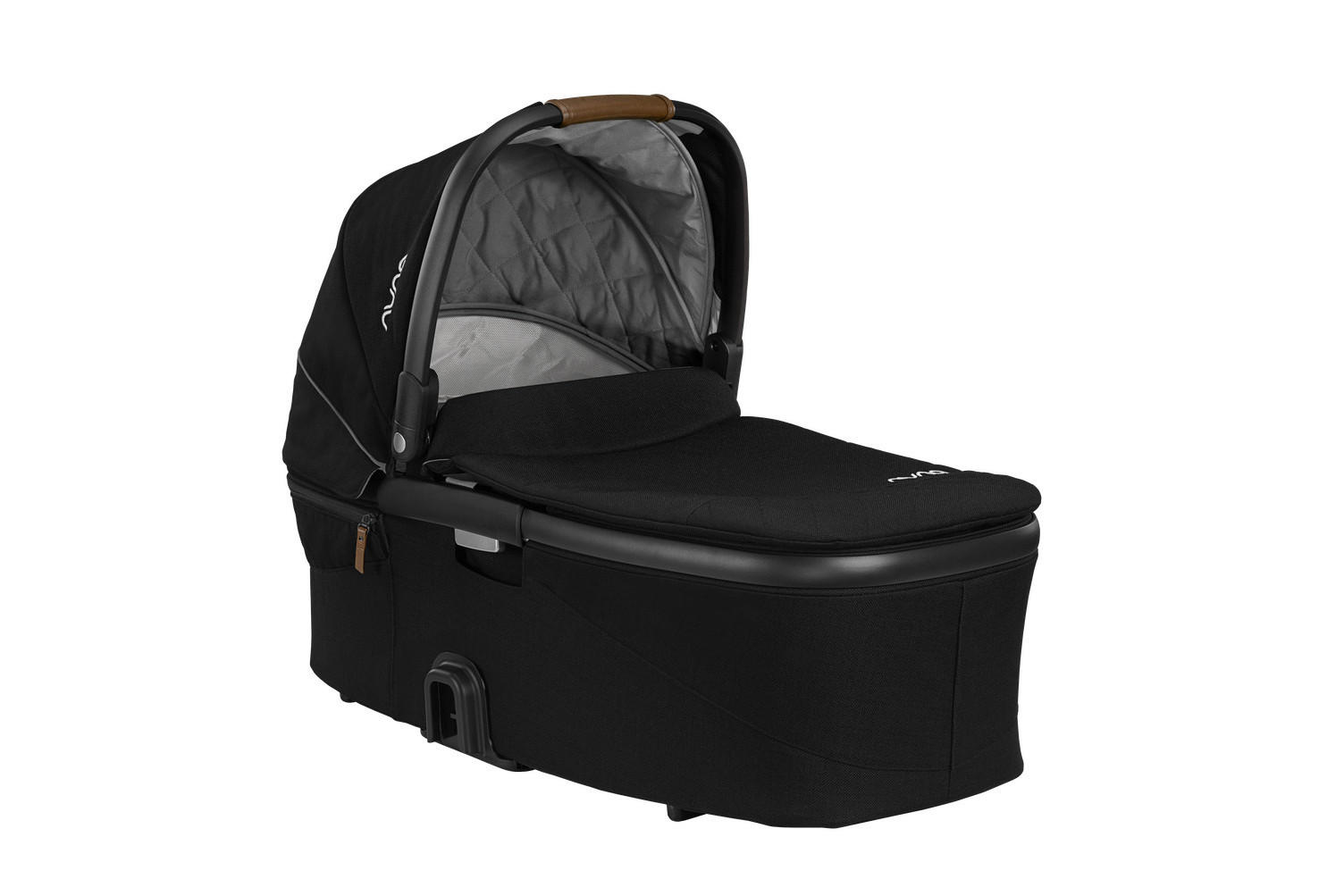 LIEGEWANNE DEMI grow  - Schwarz, Basics, Textil (42,9/58,8/84cm) - Nuna