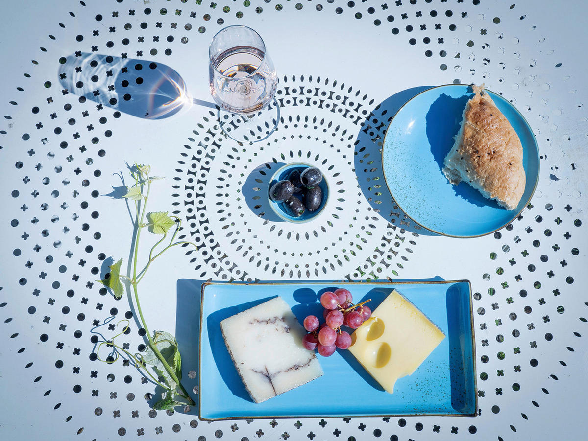 SERVIERPLATTE   16,5/33 cm   - Hellblau, Trend, Keramik (16,5/33cm) - Creatable