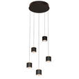 LED-HÄNGELEUCHTE 34/170 cm  - Schwarz, Design, Kunststoff/Metall (34/170cm) - Novel