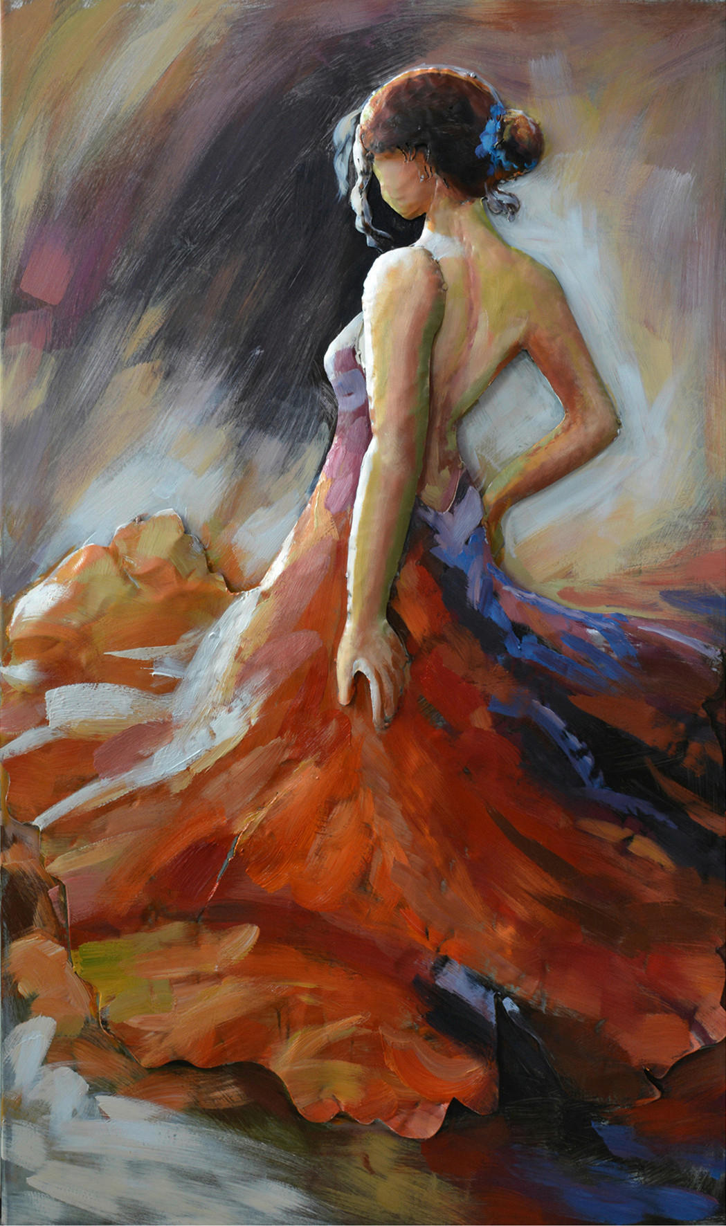 SLIKA NA METALU     70/120 cm       - višebojna, Osnovno, metal (70/120cm) - Monee