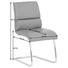 SCHWINGSTUHL in Leder Hellbraun - Hellbraun, Design, Leder/Metall (49/90/63cm) - Joop! SCHWINGSTUHL in Leder Hellbraun - Hellbraun, Design, Leder/Metall (49/90/63cm) - Joop!