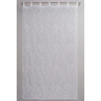 SCHLAUFENVORHANG  - Weiss, Basics, Textil (150/260cm)