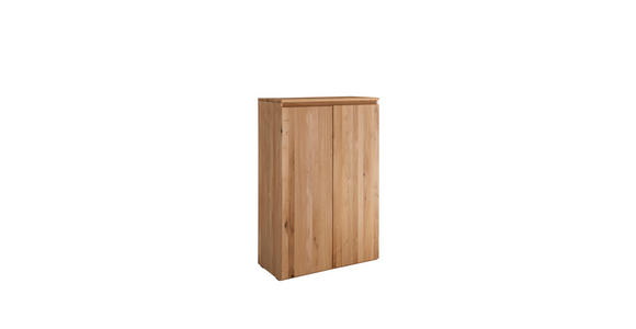 HIGHBOARD Asteiche massiv Eichefarben Befestigungsmaterial, Einlegeböden  - Eichefarben, KONVENTIONELL, Holz (80/121/39cm) - Linea Natura