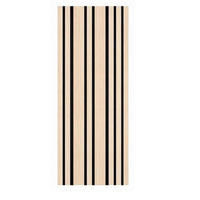 AKUSTICKÝ PANEL 37,4/260 cm   - barvy dubu, Basics, plast (37,4/260cm)