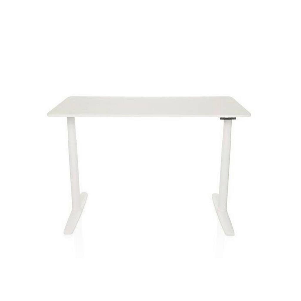 Schreibtisch Weiß B: 140 Cm