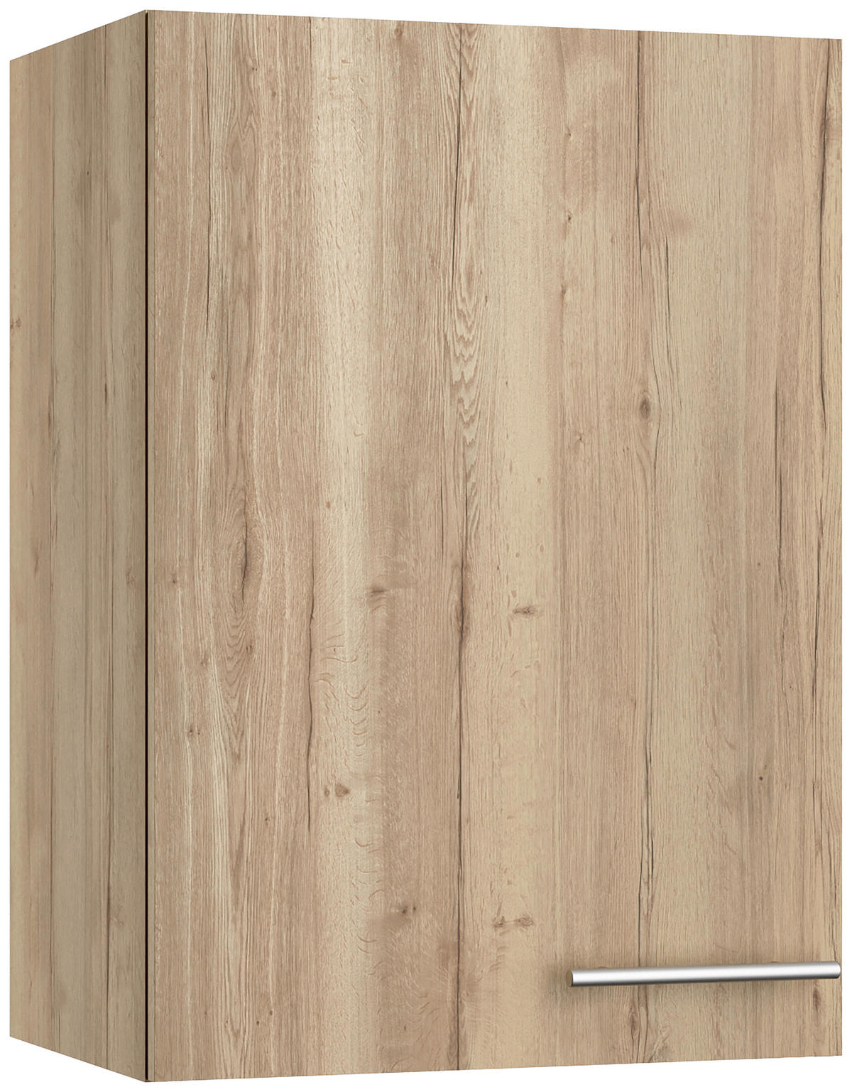 KÜCHENLEERBLOCK 270 cm   in Eichefarben  - Edelstahlfarben/Eichefarben, Basics, Holzwerkstoff/Metall (270cm) - Optifit