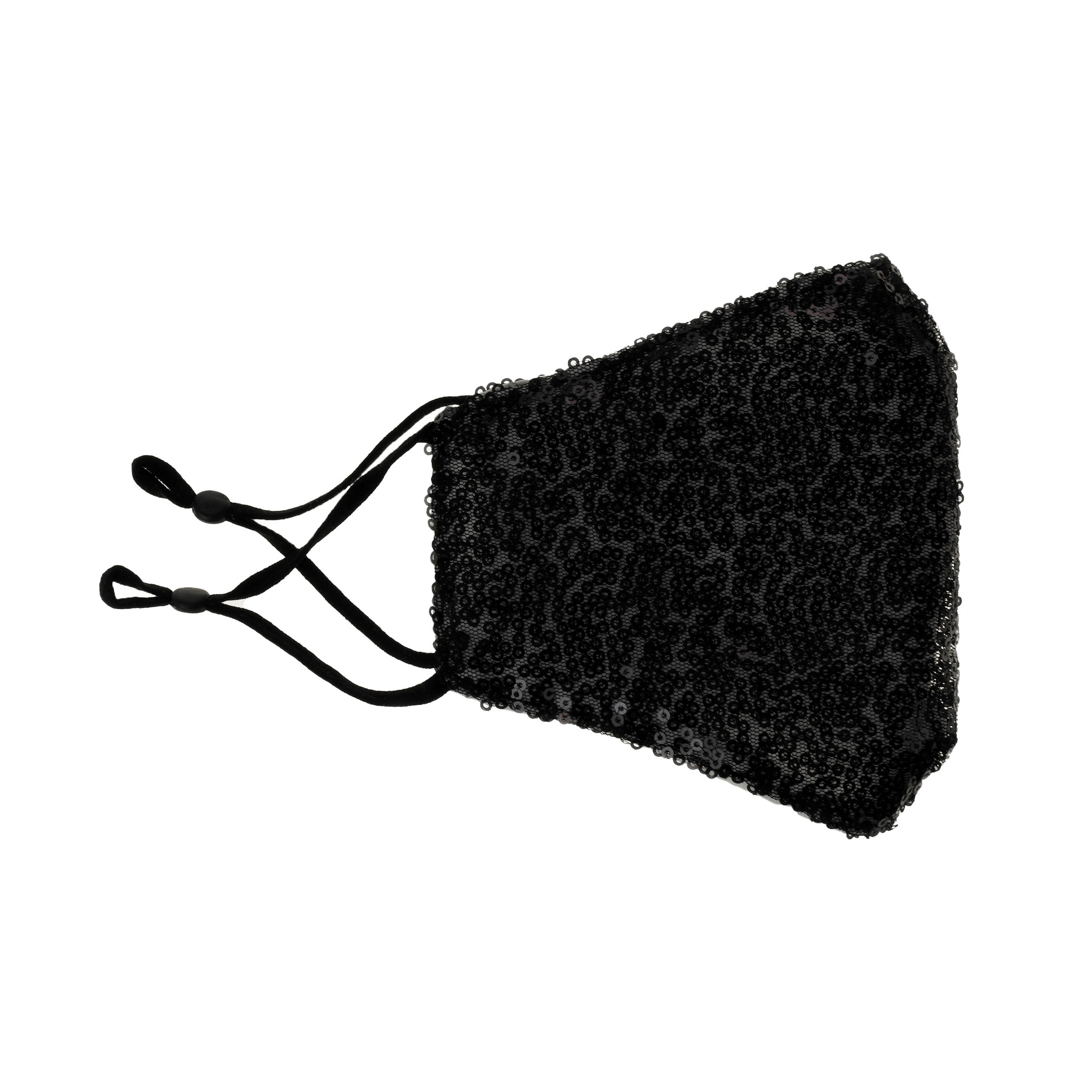 ZAŠTITNA MASKA ZA LICE  antracit, crna   - crna/antracit, Basics, tekstil (18/12cm)