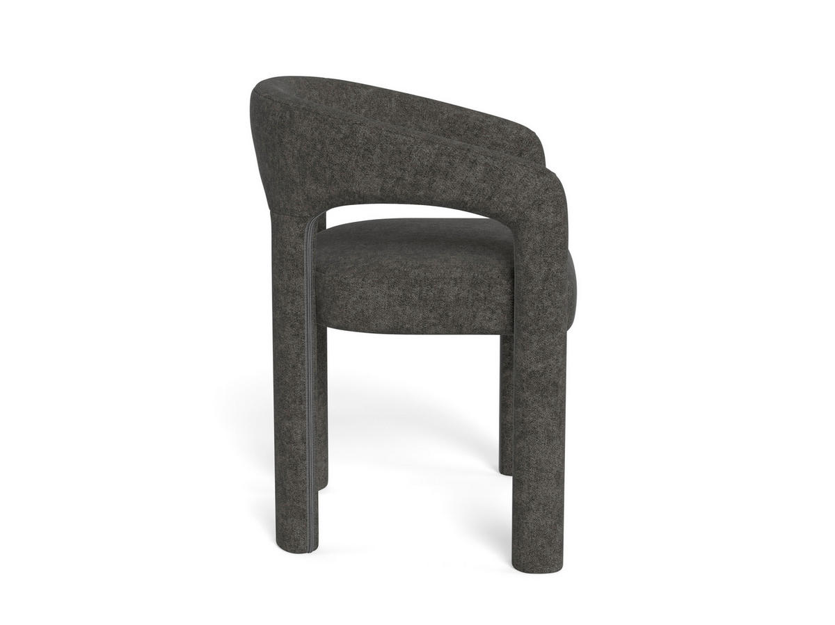 ARMLEHNSTUHL     - Dunkelgrau, Modern, Kunststoff (58/76/55cm) - MID.YOU