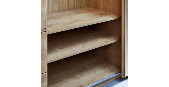 EINLEGEBODENSET 91/2/60 cm - Eichefarben, Natur, Holzwerkstoff (91/2/60cm) - Linea Natura