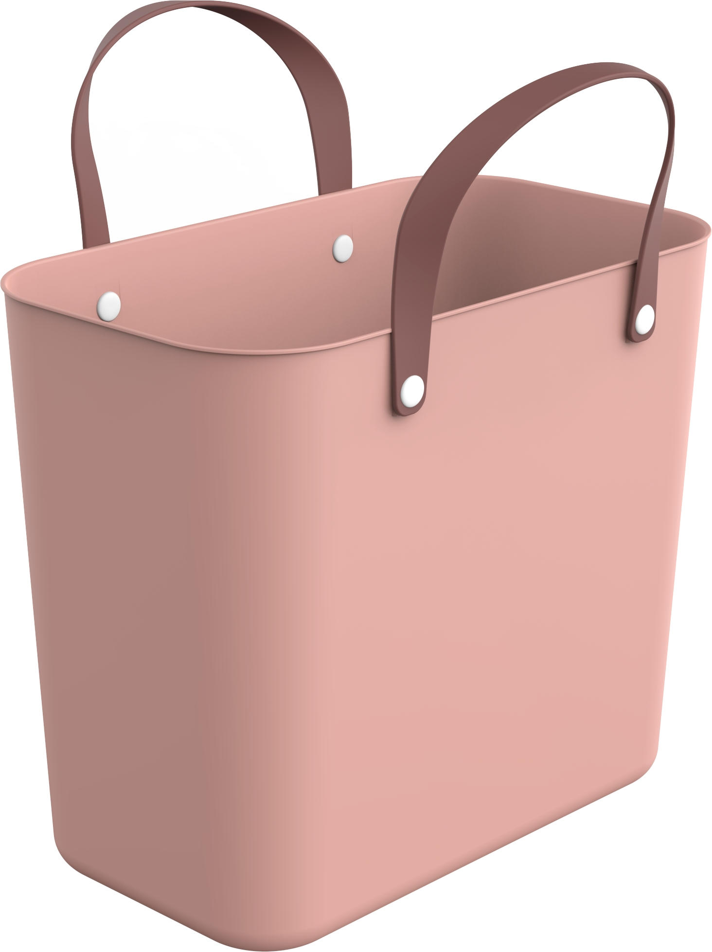 EINKAUFSTASCHE ALBULA  - Rosa, Basics, Kunststoff (40/34/23,5cm) - Rotho
