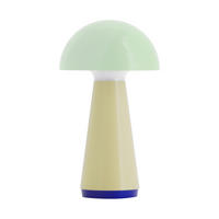 LED-TISCHLEUCHTE REMEMBER 16/28 cm  - Beige/Mintgrün, Basics, Kunststoff (16/28cm) - REMEMBER