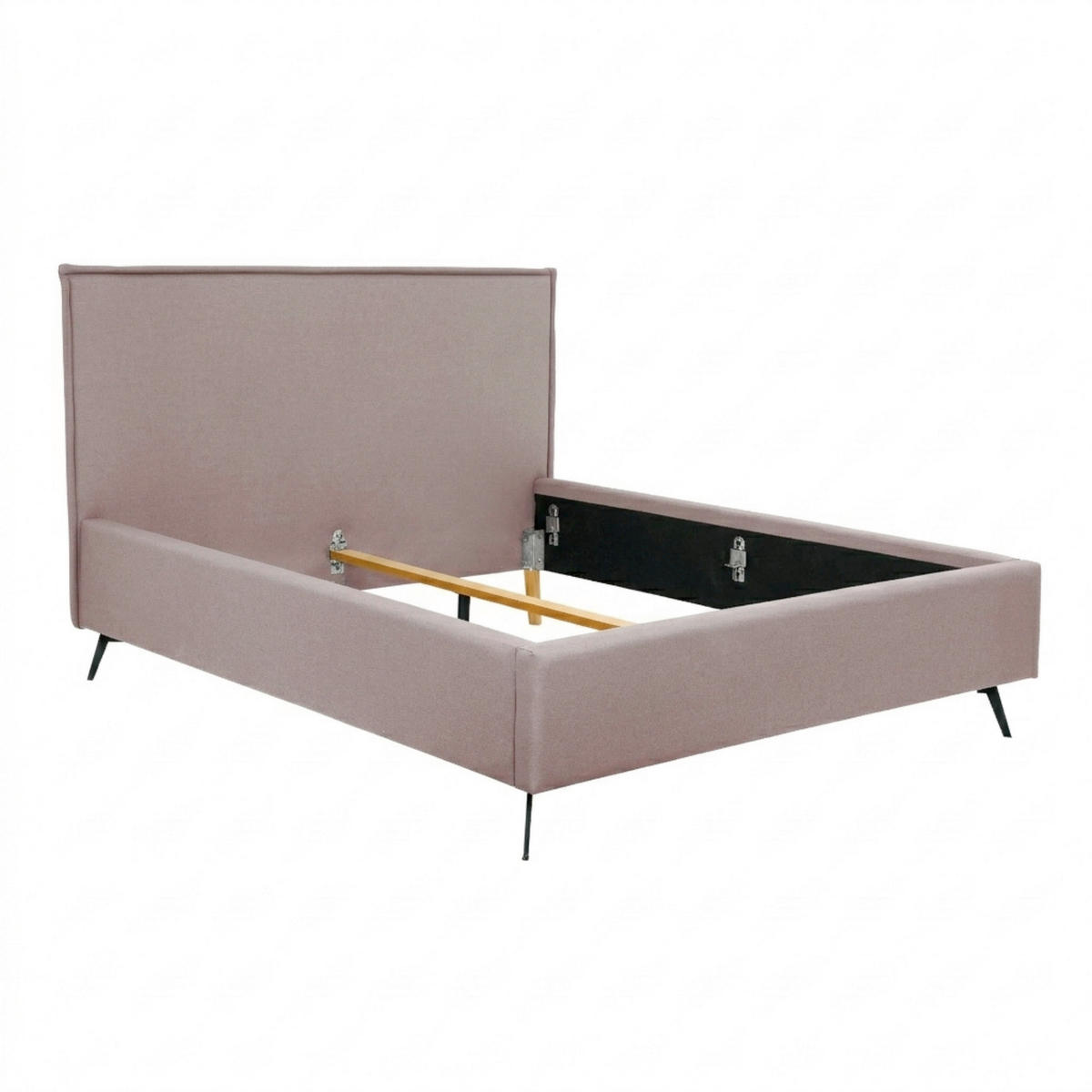 POLSTERBETT Rosa 200/200 cm  - Rosa, MODERN, Holz/Textil (200/200cm) - MID.YOU