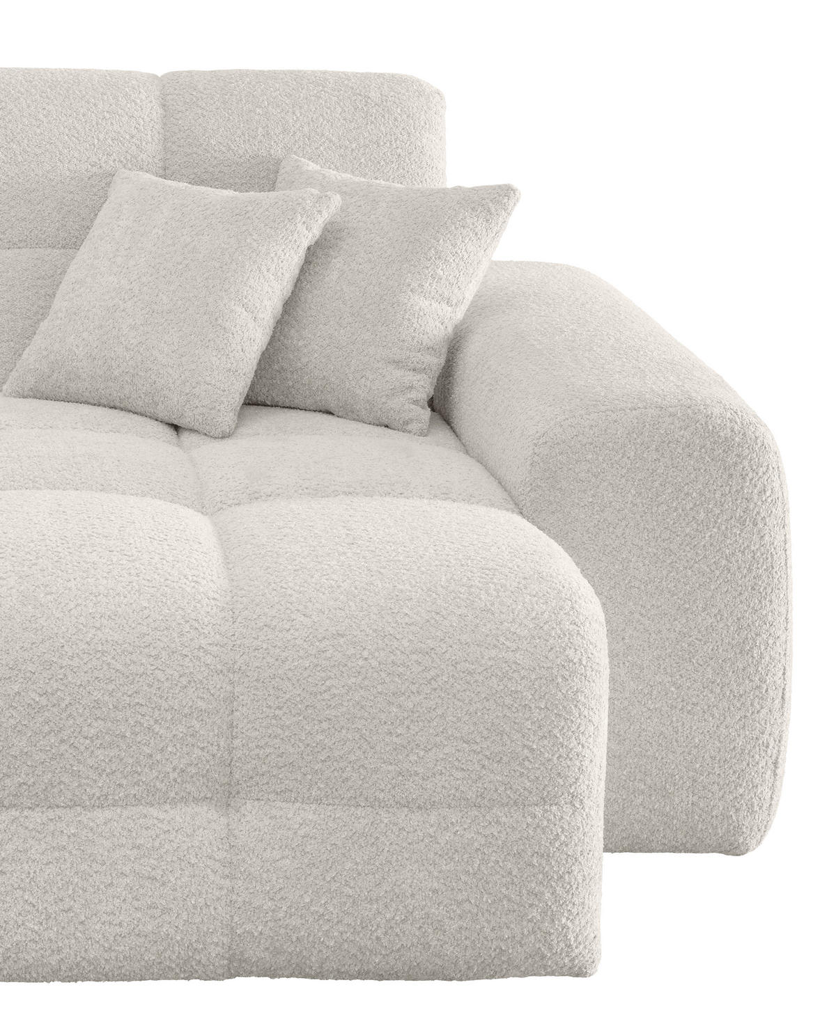 XXL-SESSEL - Schwarz/Weiß, MODERN, Kunststoff/Textil (181/87/155cm) - Livetastic