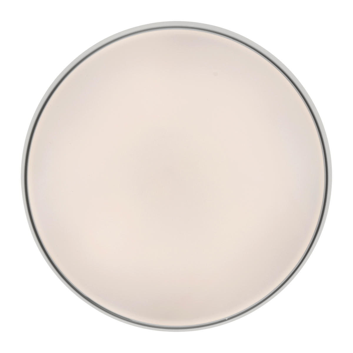 LED-DECKENLEUCHTE Tavoli 49/49/7.3 cm   - Weiß, KONVENTIONELL, Kunststoff/Metall (49/49/7.3cm) - Schöner Wohnen