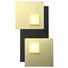 LED-DECKENLEUCHTE - Goldfarben/Schwarz, Basics, Metall (30/15/3,5cm) LED-DECKENLEUCHTE - Goldfarben/Schwarz, Basics, Metall (30/15/3,5cm)