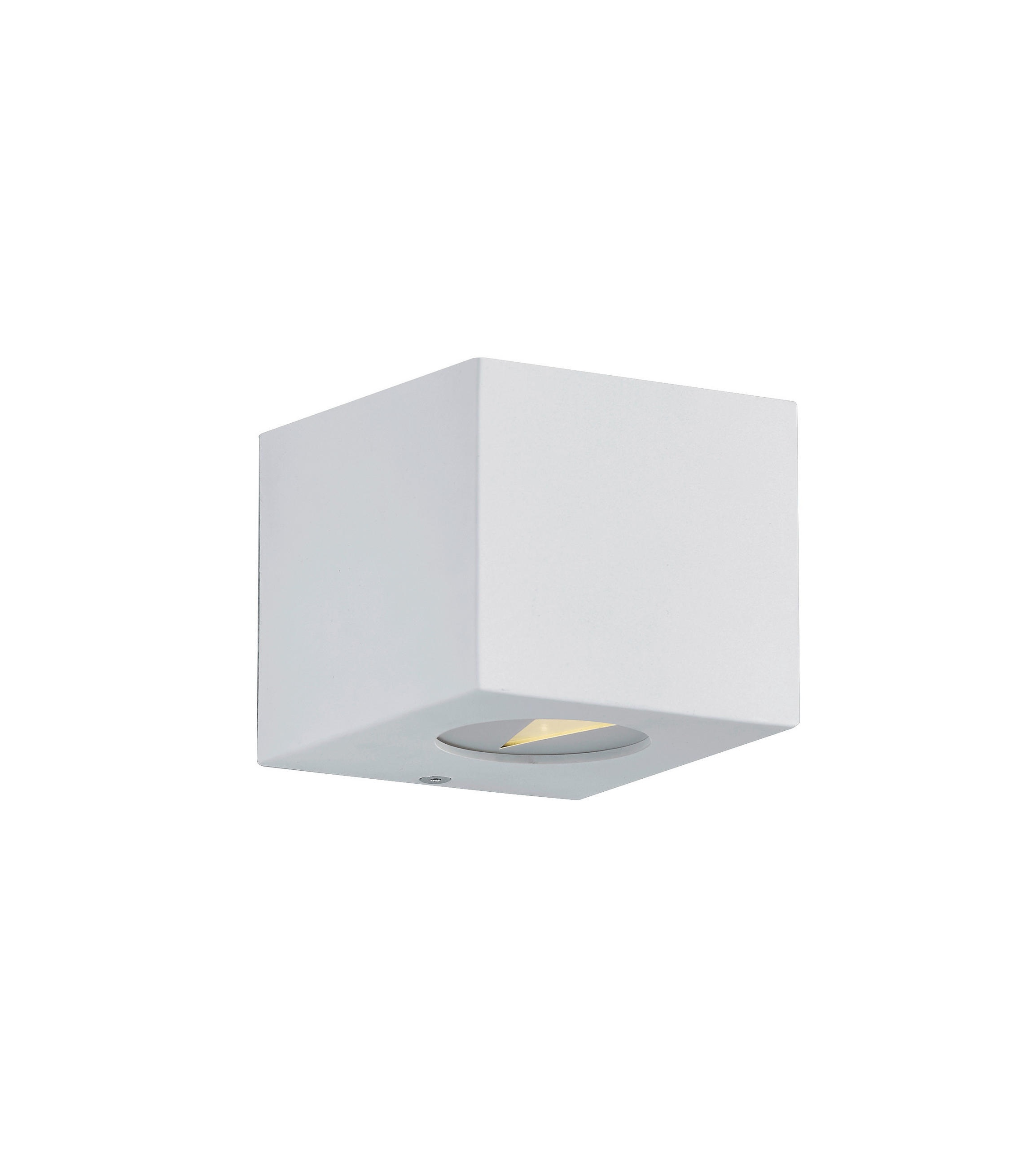 XXXLutz AUßENWANDLEUCHTE Cordoba Weiß 10x9 cm