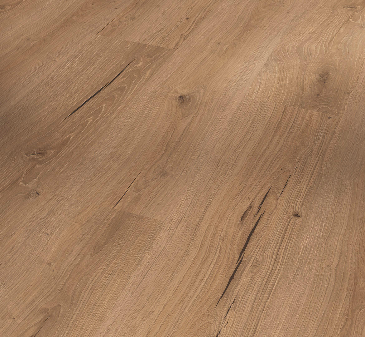 VINYLBODEN Vinyl Basic 30  per  m² - Eichefarben, Basics, Holzwerkstoff (120.7/21.6/0.94cm) - Parador