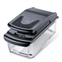GEMÜSESCHNEIDER FIX PLUS  - Schwarz, Basics, Kunststoff/Metall (27,5/11/12cm) - KÜCHENPROFI