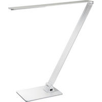 LED-SCHREIBTISCHLEUCHTE Wasp 100/106 cm  - Alufarben, Basics, Metall (100/106cm) - Fabas Luce