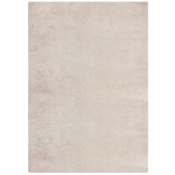 WEBTEPPICH 160/230 cm FAROE WOOL LOOK FUR Creme  - Creme, KONVENTIONELL, Textil (160/230cm)