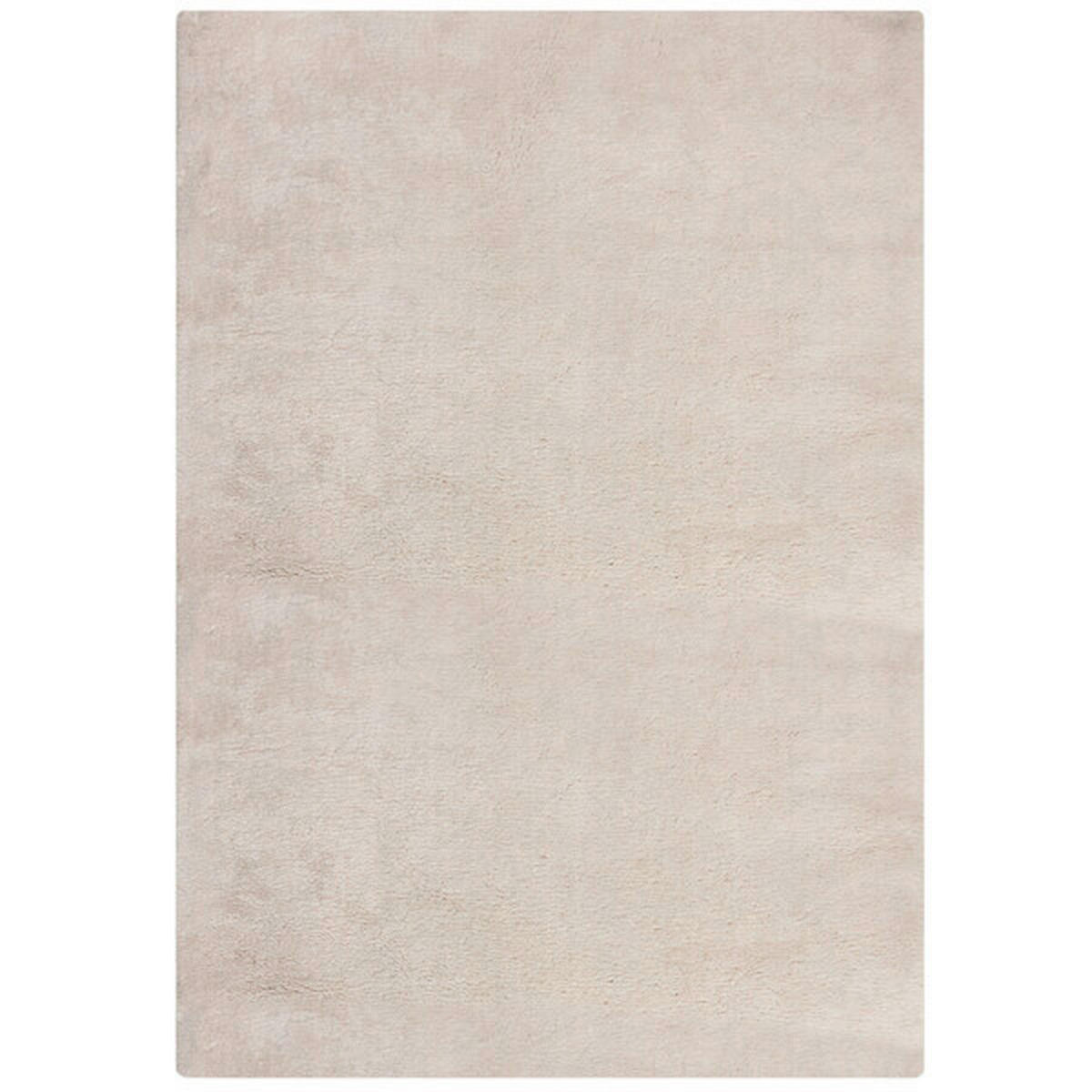 WEBTEPPICH 80/150 cm FAROE WOOL LOOK FUR Creme  - Creme, KONVENTIONELL, Textil (80/150cm)