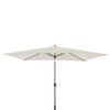 SONNENSCHIRM  300/200 cm  - Anthrazit/Naturfarben, Basics, Textil/Metall (300/200cm) - Doppler