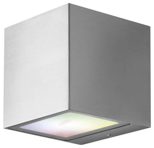 AUßENWANDLEUCHTE Smart+ Outdoor WiFi Brick 8,5/8,5/8,5 cm   - Schwarz, Basics, Metall (8,5/8,5/8,5cm) - Ledvance