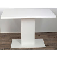ESSTISCH 110/70/75 cm Nachbildung  Holzwerkstoff quadratisch Weiß  - Weiß, KONVENTIONELL, Holzwerkstoff (110/70/75cm) - P & B