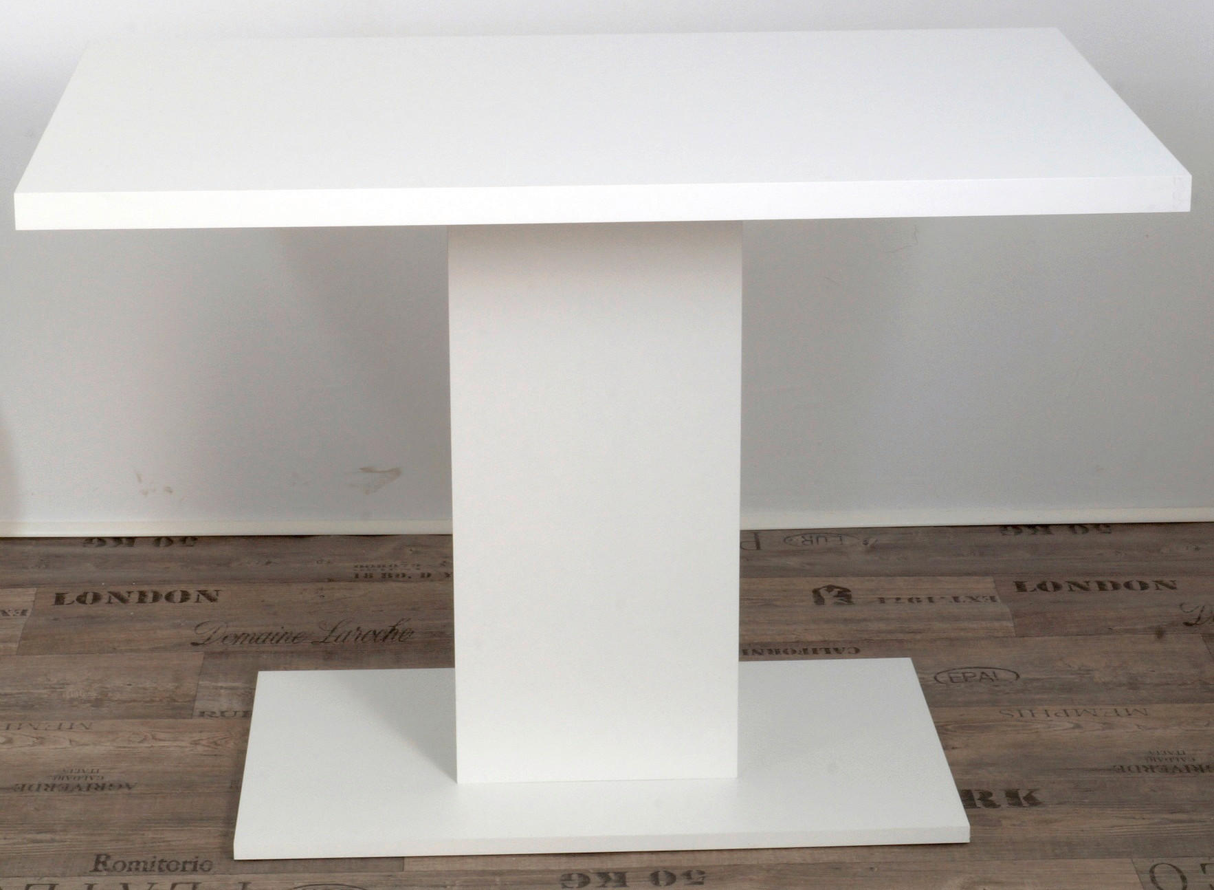 P & B Esstisch Weiß 70x75x110 cm