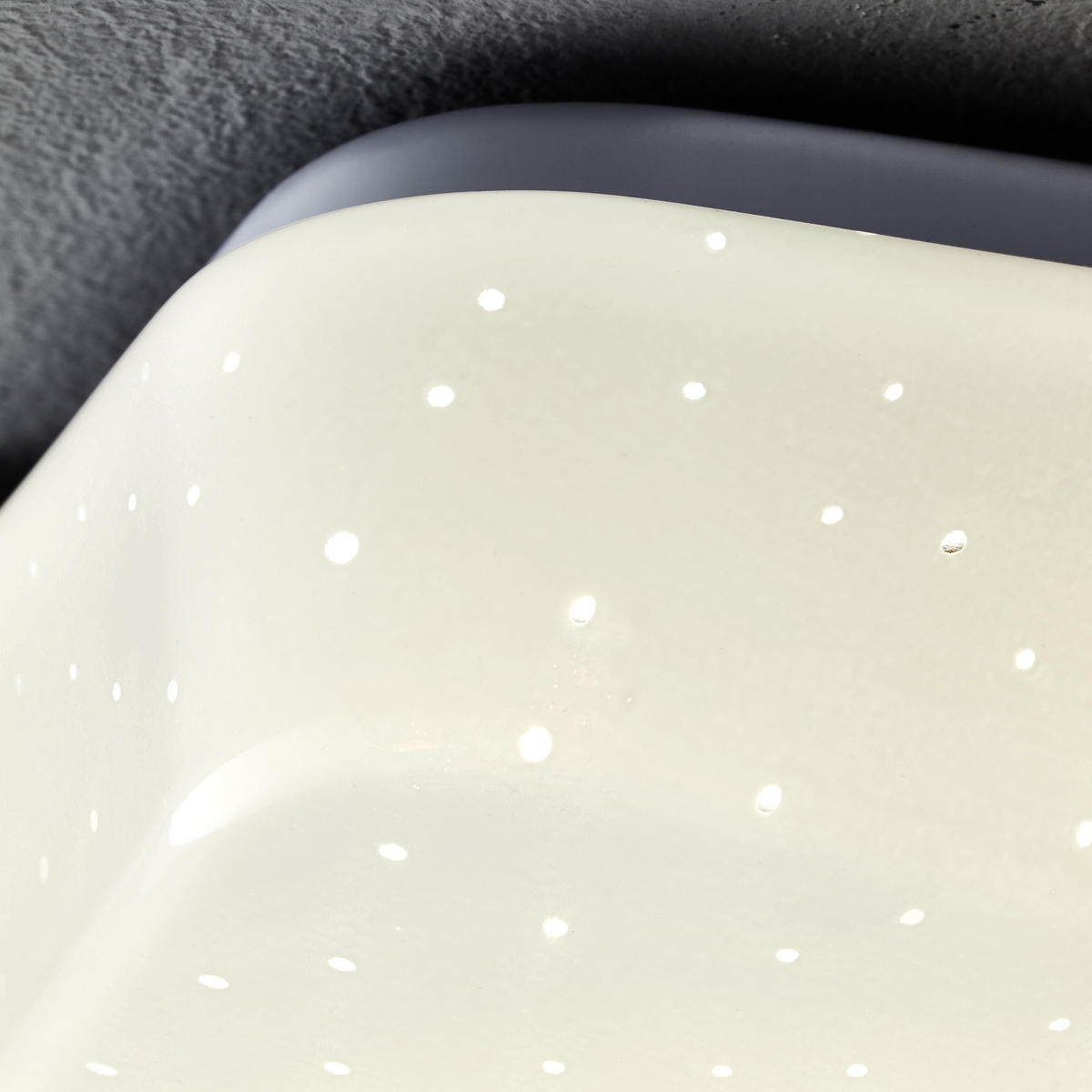 LED-DECKENLEUCHTE 27/27/6 cm   - Weiß, Basics, Kunststoff/Metall (27/27/6cm) - Boxxx