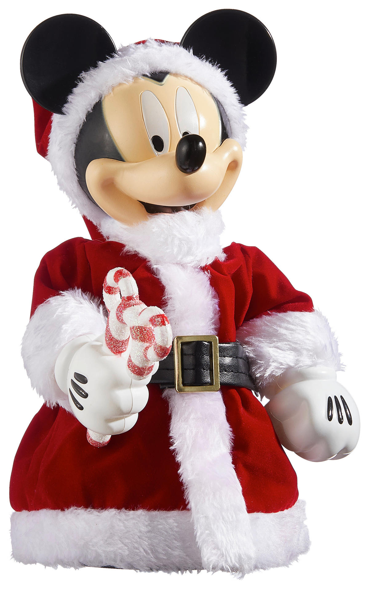 CHRISTBAUMSPITZE Mickey Mouse  - Weiß, Trend, Kunststoff/Textil (16/26cm) - Disney