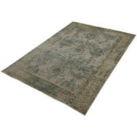 ORIENTTEPPICH 240/170 cm Mantra Grün, Beige  - Beige/Grün, Design, Textil (240/170cm) - Cazaris