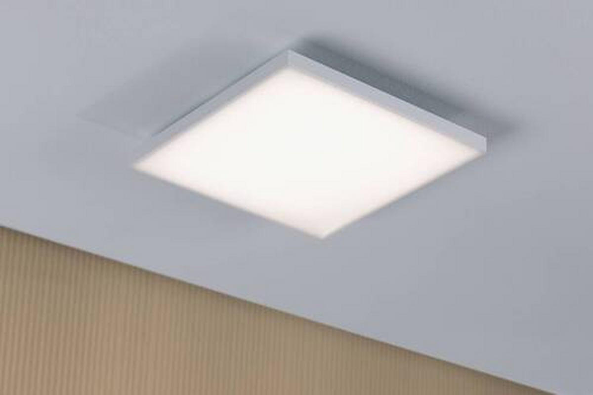 LED-PANEEL 30/30/5 cm   - Weiß, Basics, Metall (30/30/5cm) - Paulmann