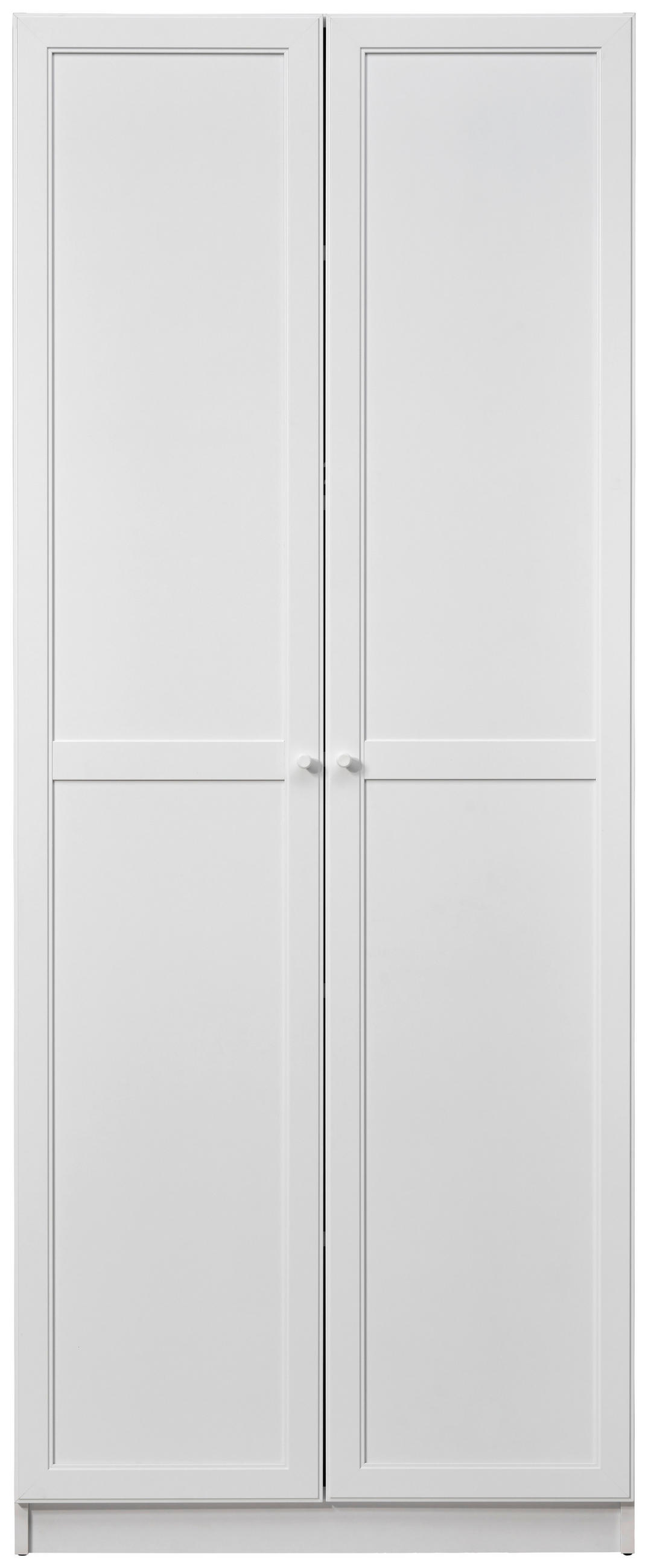REGAL 80/199,2/28 cm bela  - bela, Konvencionalno, leseni material (80/199,2/28cm) - Carryhome