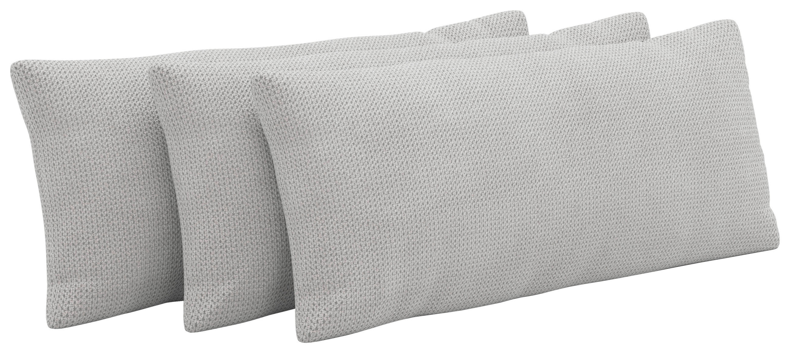 NIERENKISSEN  - Silberfarben, Konventionell, Textil (65/25cm) - Sit & More