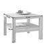COUCHTISCH Kernbuche massiv quadratisch Buchefarben - Buchefarben, Design, Holz (75/58/75cm) - LINEA NATURA