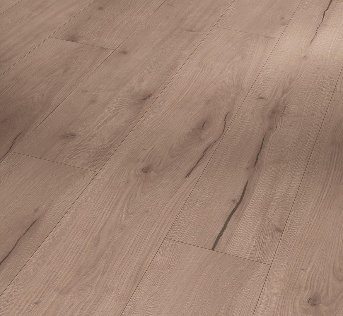 DESIGNBODEN Modular ONE  per  m² - Eichefarben, Basics, Holzwerkstoff (128.5/19.4/0.8cm) - Parador