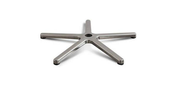 RELAXSESSEL in Leder Gelb  - Edelstahlfarben/Gelb, Design, Leder/Metall (70/110/80cm) - Cantus