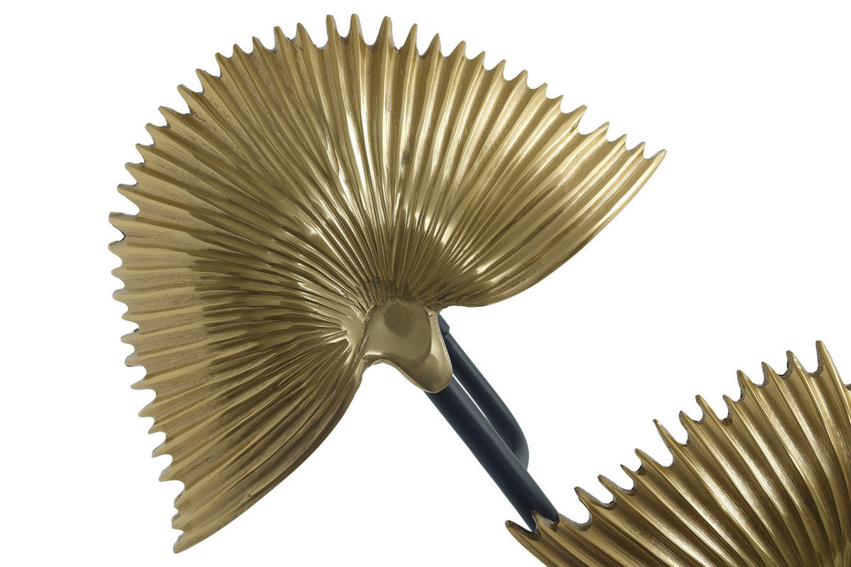 TISCHLEUCHTE - Goldfarben, Basics, Metall (38/16/60cm) - Kayoom