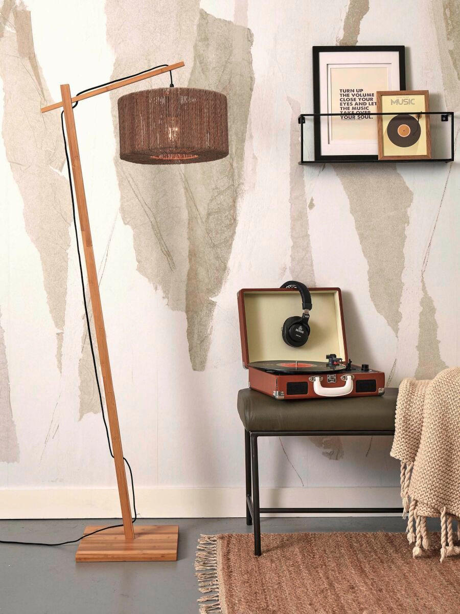 STEHLEUCHTE 57/31/150 cm - Naturfarben, Trend (57/31/150cm) - Good & Mojo
