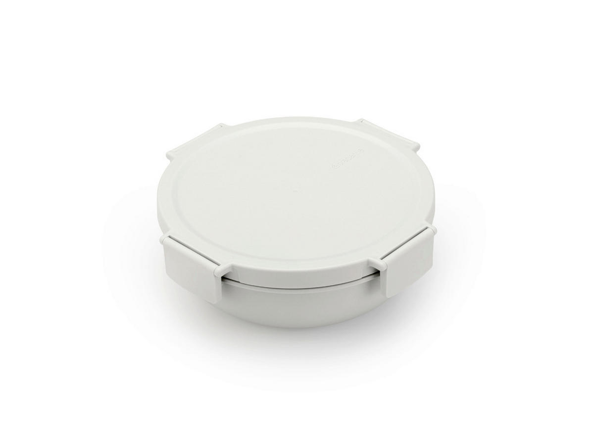 KRABIČKA NA OBĚD  - světle šedá, Basics, plast (21/7.5/21cm) - Brabantia