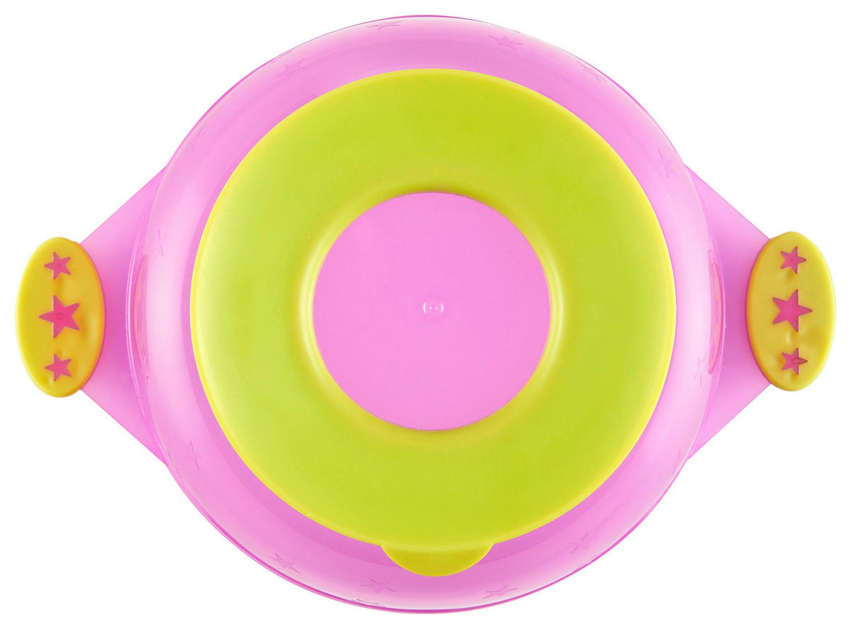 DEČJA ČINIJA   16.5/14/7 cm        - pink/zelena, Osnovno, plastika (16.5/14/7cm) - My Baby Lou